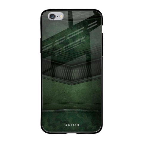 Green Leather iPhone 6S Glass Back Cover Online