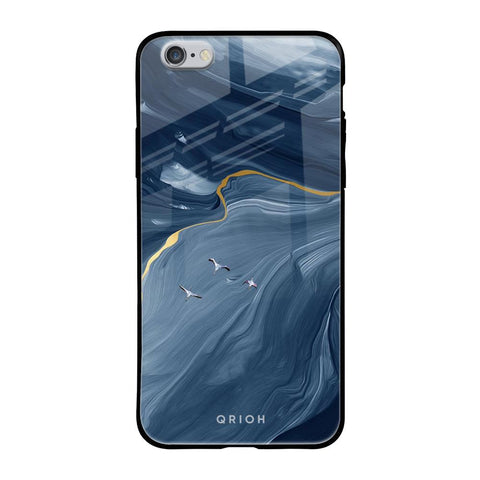 Deep Ocean Marble iPhone 6S Glass Back Cover Online