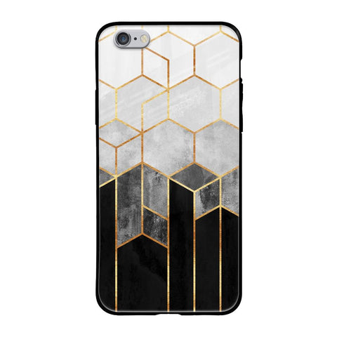 Tricolor Pattern iPhone 6S Glass Back Cover Online
