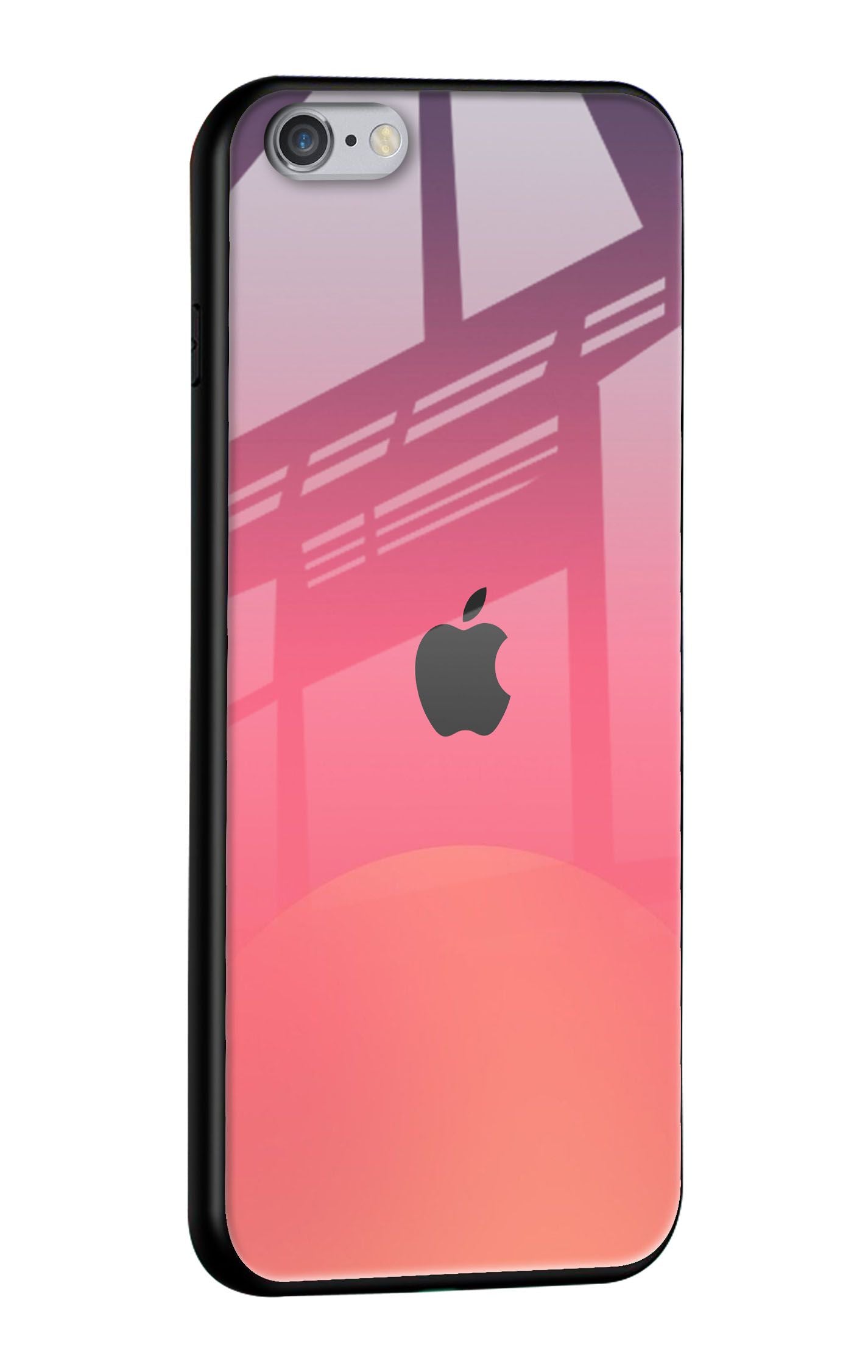 Sunset Orange Glass Case for iPhone 6s