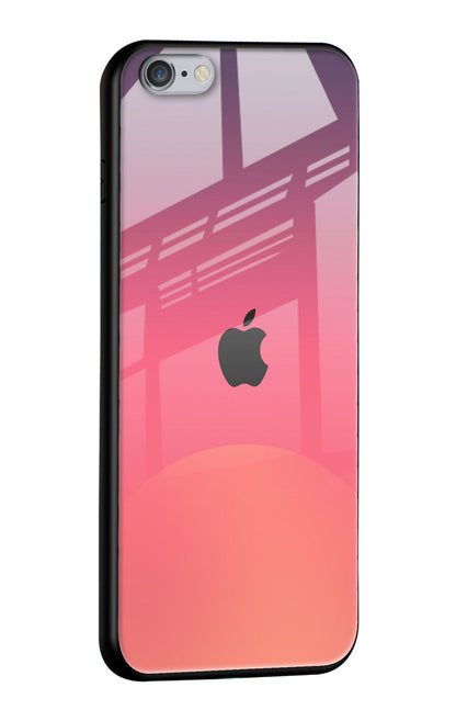 Sunset Orange Glass Case for iPhone 6s