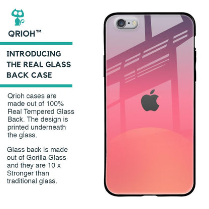 Sunset Orange Glass Case for iPhone 6s