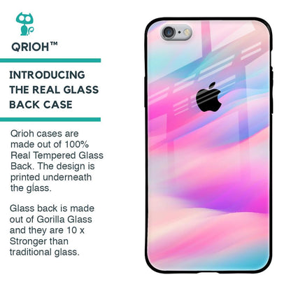 Colorful Waves Glass case for iPhone 6s