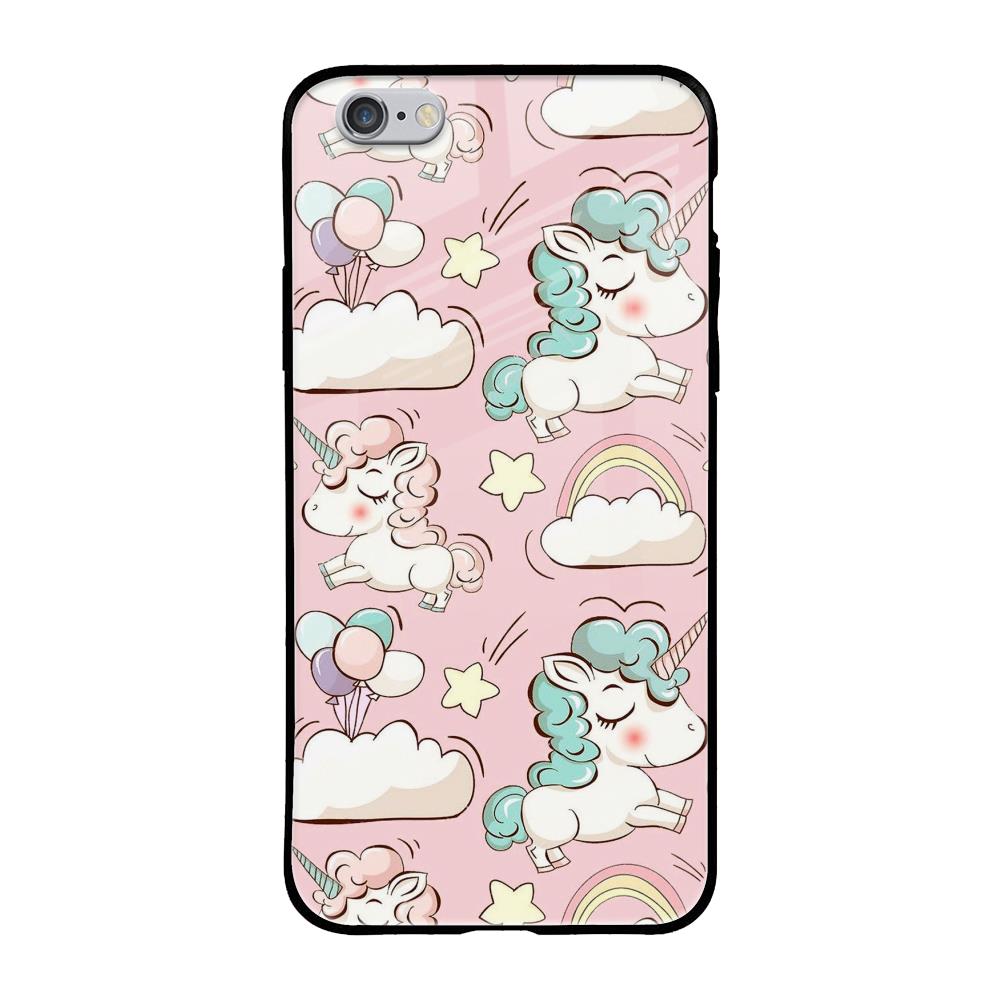 Balloon Unicorn iPhone 6s Glass Cases & Covers Online