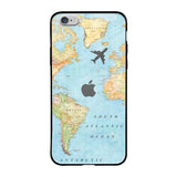 Fly Around The World iPhone 6S Glass Back Cover Online