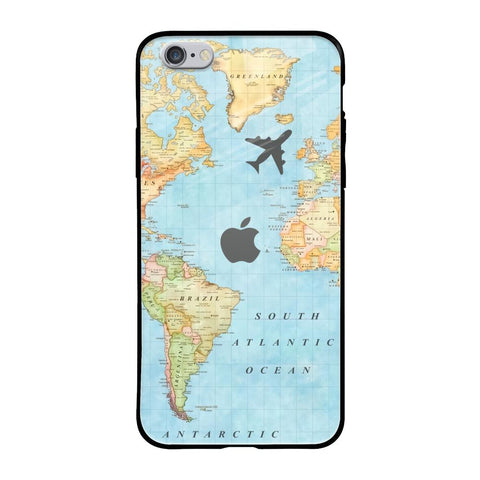 Fly Around The World iPhone 6S Glass Back Cover Online