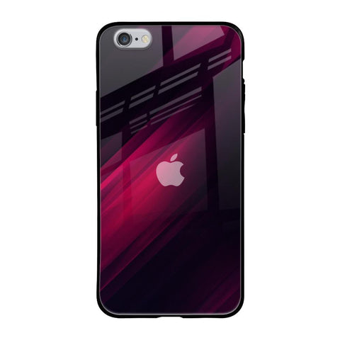 Razor Black iPhone 6S Glass Back Cover Online