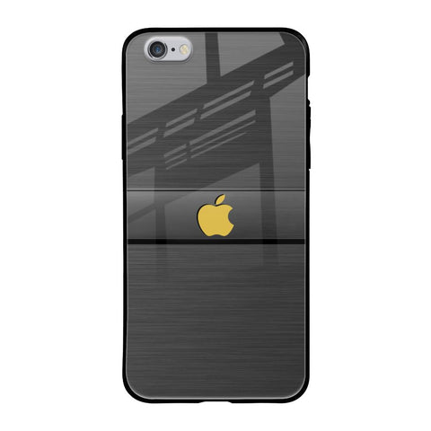 Grey Metallic Glass iPhone 6S Glass Back Cover Online