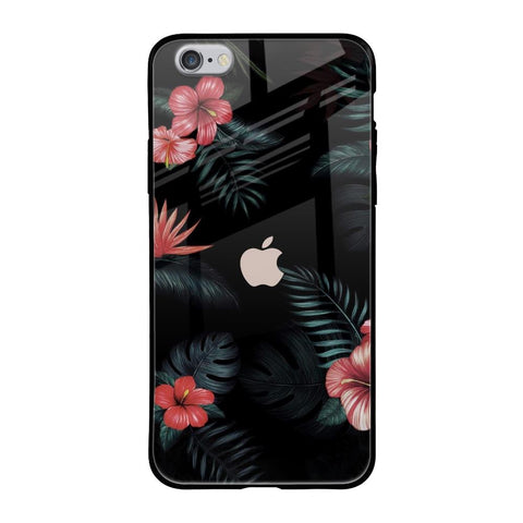 Tropical Art Flower iPhone 6S Glass Back Cover Online