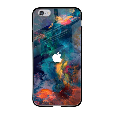 Colored Storm iPhone 6S Glass Back Cover Online