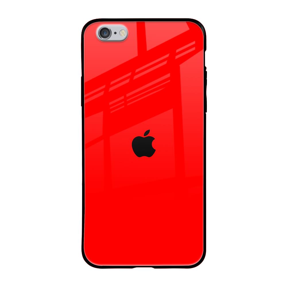 Blood Red iPhone 6S Glass Back Cover Online