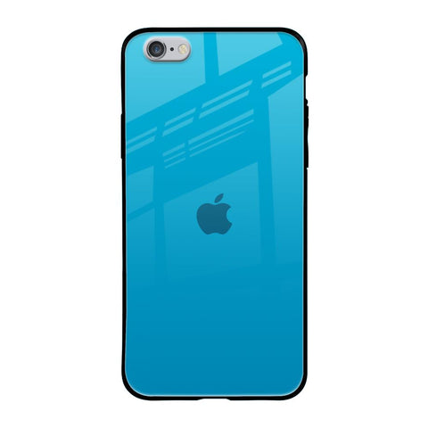 Blue Aqua iPhone 6S Glass Back Cover Online