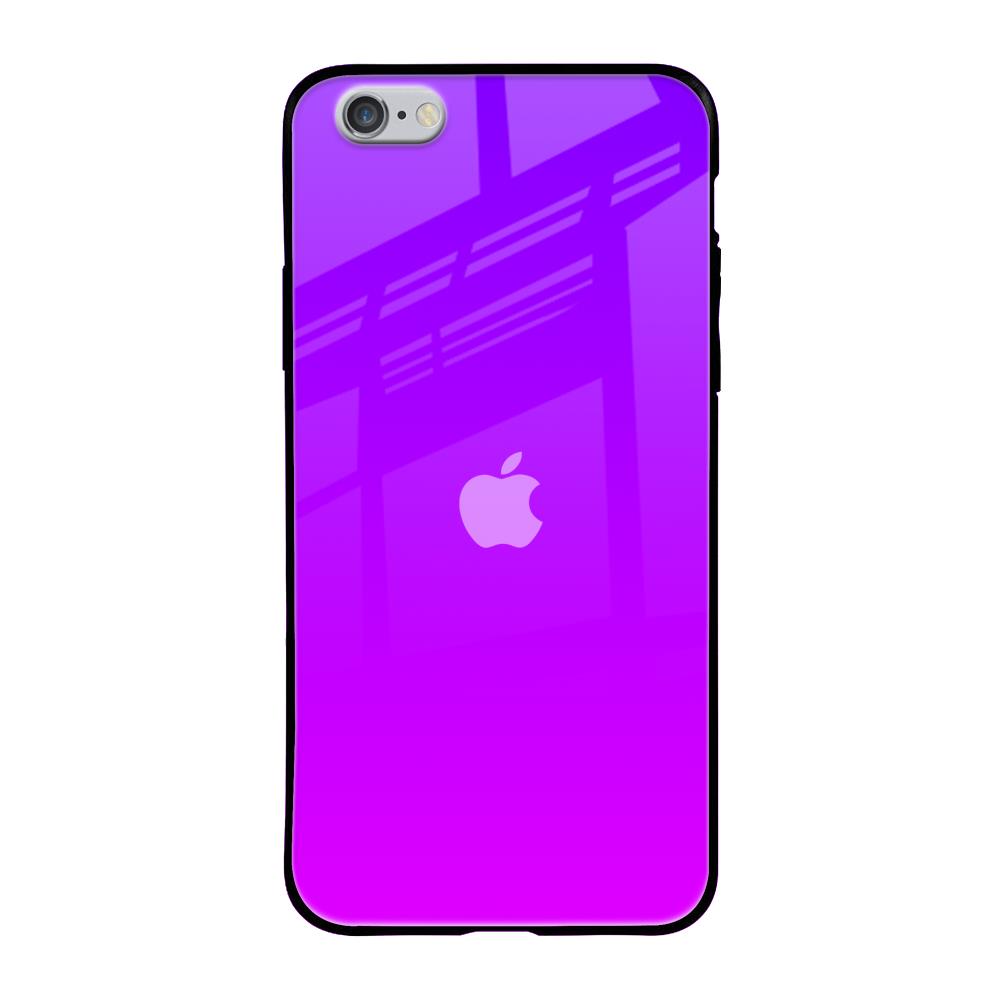 Purple Pink iPhone 6S Glass Back Cover Online