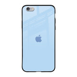 Pastel Sky Blue iPhone 6S Glass Back Cover Online