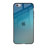 Sea Theme Gradient iPhone 6S Glass Back Cover Online