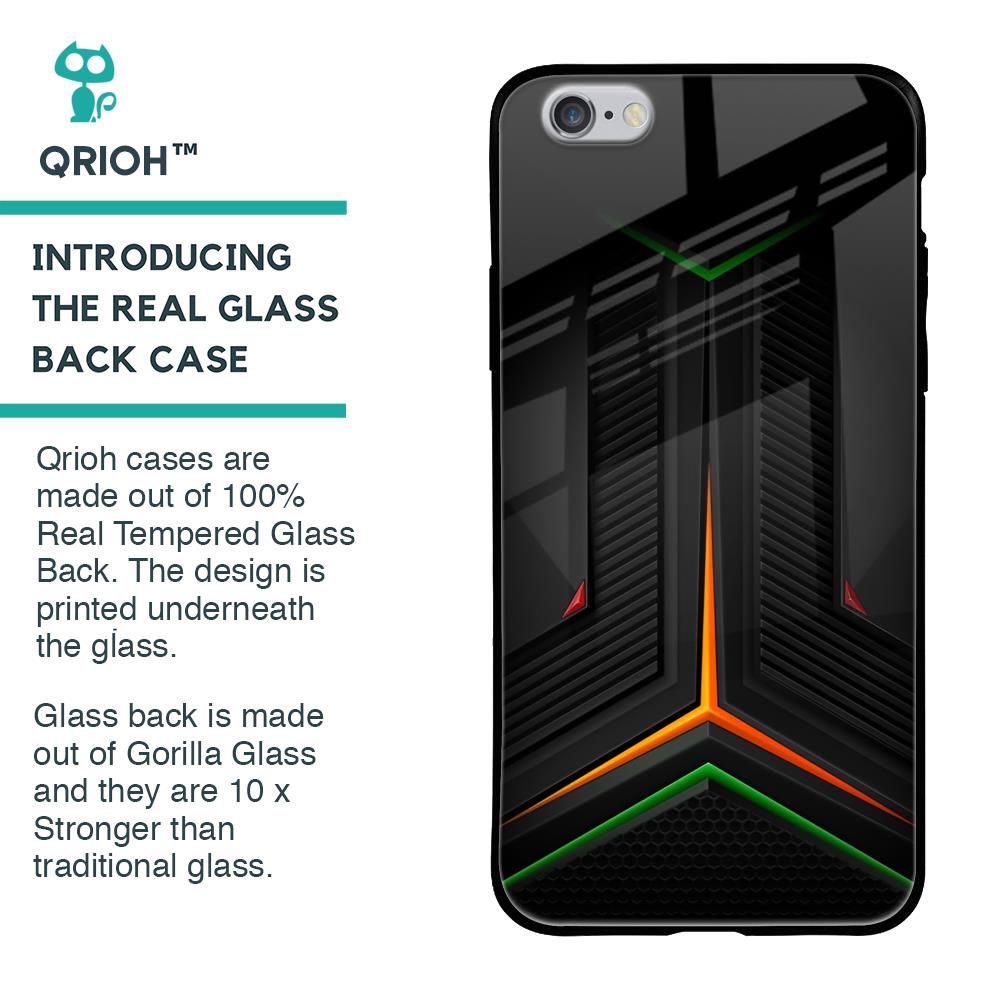 Modern Ultra Chevron Glass Case for iPhone 6S