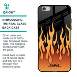 Fire Flame Glass Case for iPhone 6S