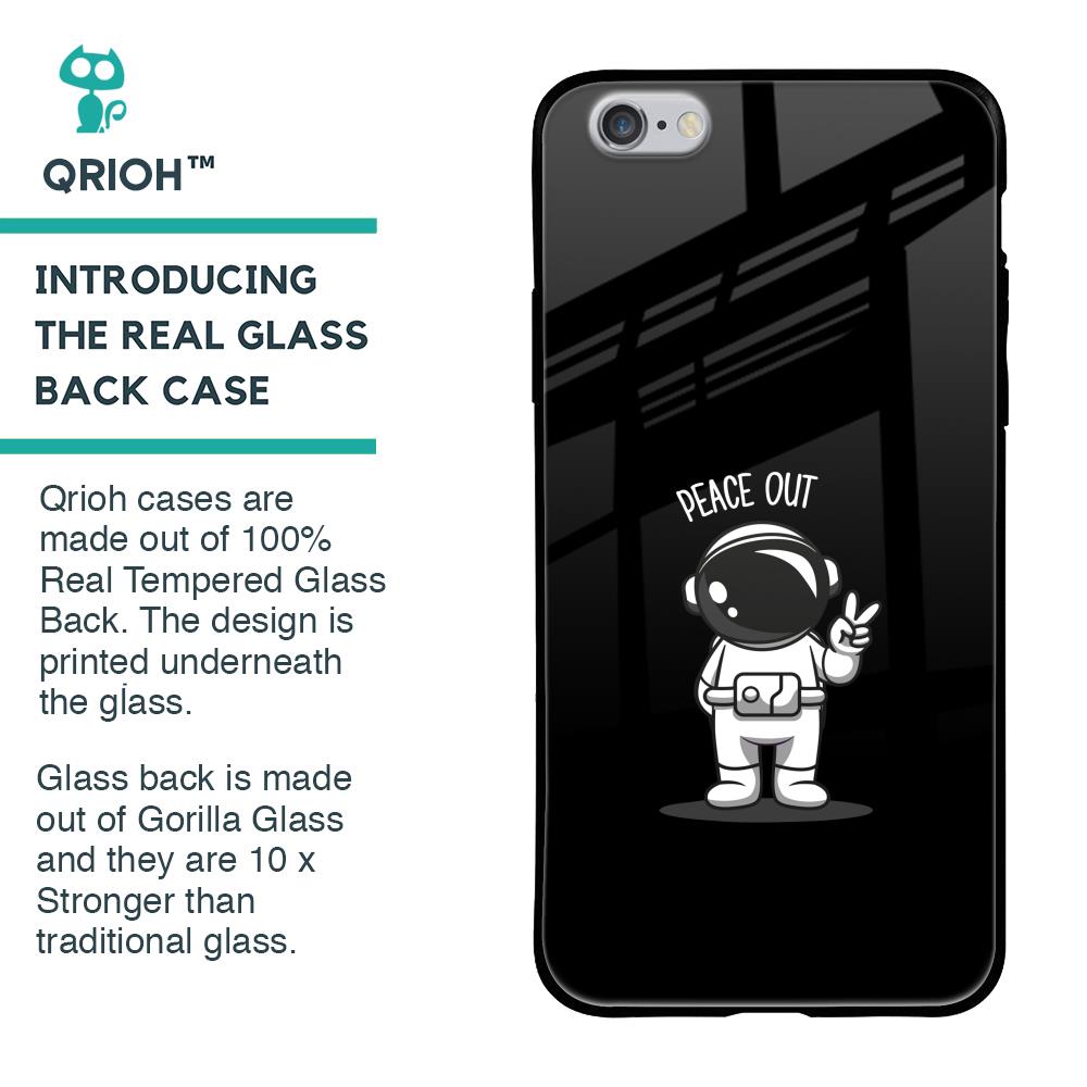 Peace Out Astro Glass Case for iPhone 6S