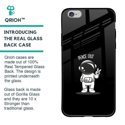 Peace Out Astro Glass Case for iPhone 6S