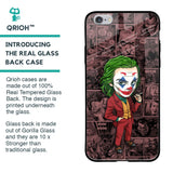 Joker Cartoon Glass Case for iPhone 6S