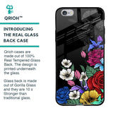 Rose Flower Bunch Art Glass Case for iPhone 6S