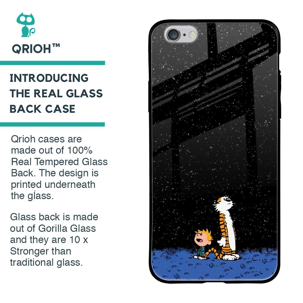 Night Sky Star Glass Case for iPhone 6S