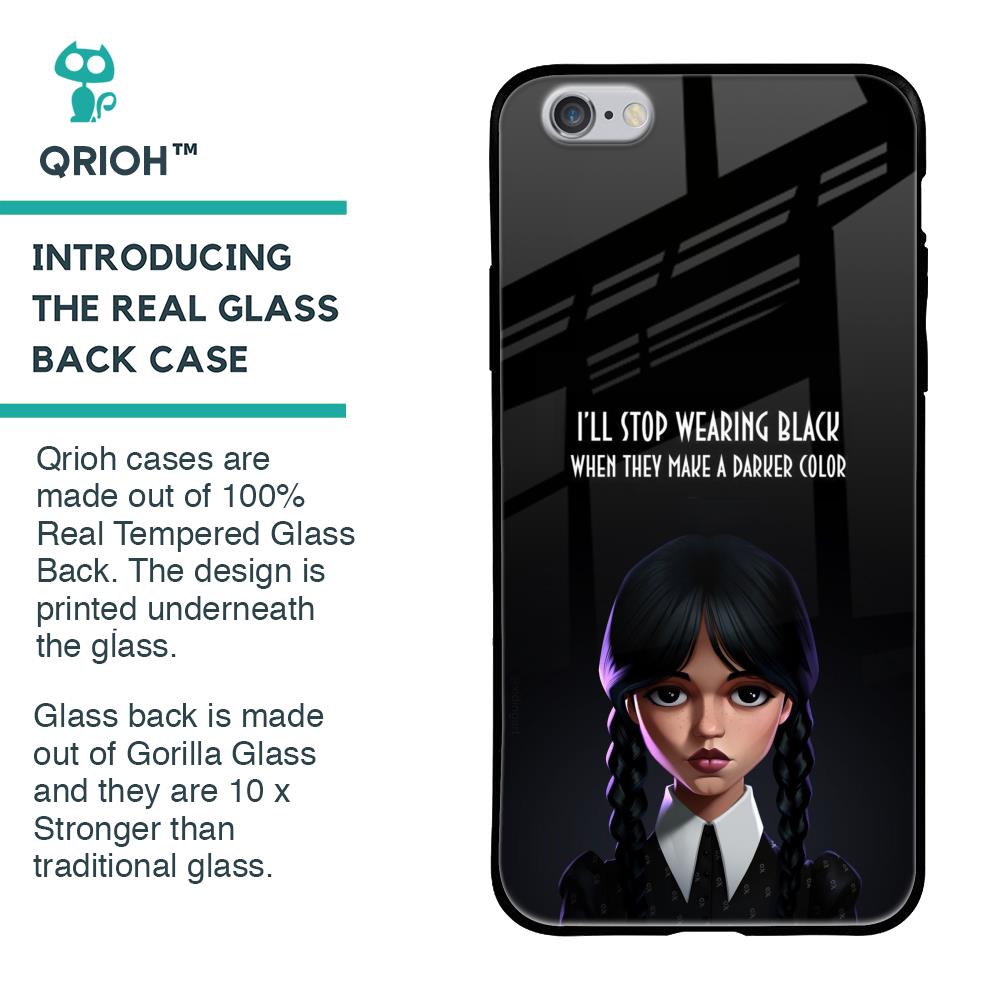 Aesthetic Digital Art Glass Case for iPhone 6S