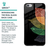 Colorful Leaves Glass Case for iPhone 6S