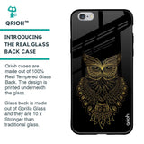 Golden Owl Glass Case for iPhone 6S