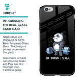 Real Struggle Glass Case for iPhone 6S