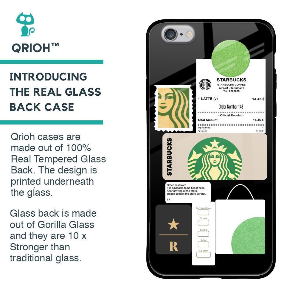Coffee Latte Glass Case for iPhone 6S