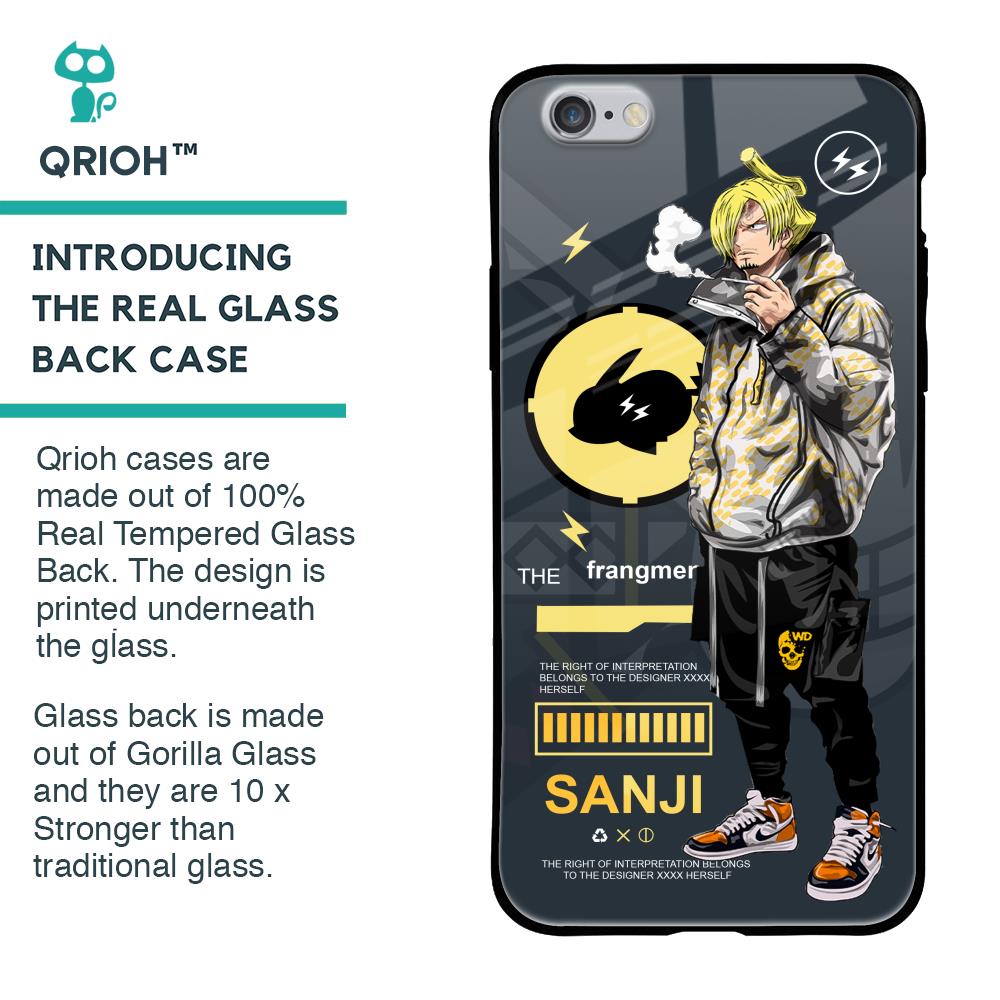 Cool Sanji Glass Case for iPhone 6S