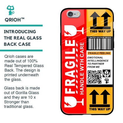 Handle With Care Glass Case for iPhone 6S