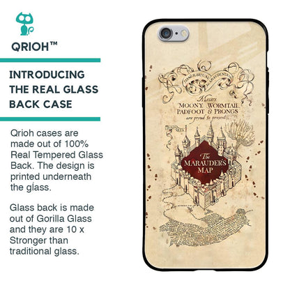 Magical Map Glass Case for iPhone 6S
