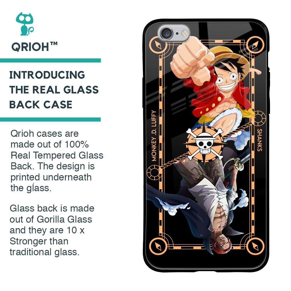 Shanks & Luffy Glass Case for iPhone 6S