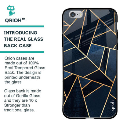 Abstract Tiles Glass case for iPhone 6S