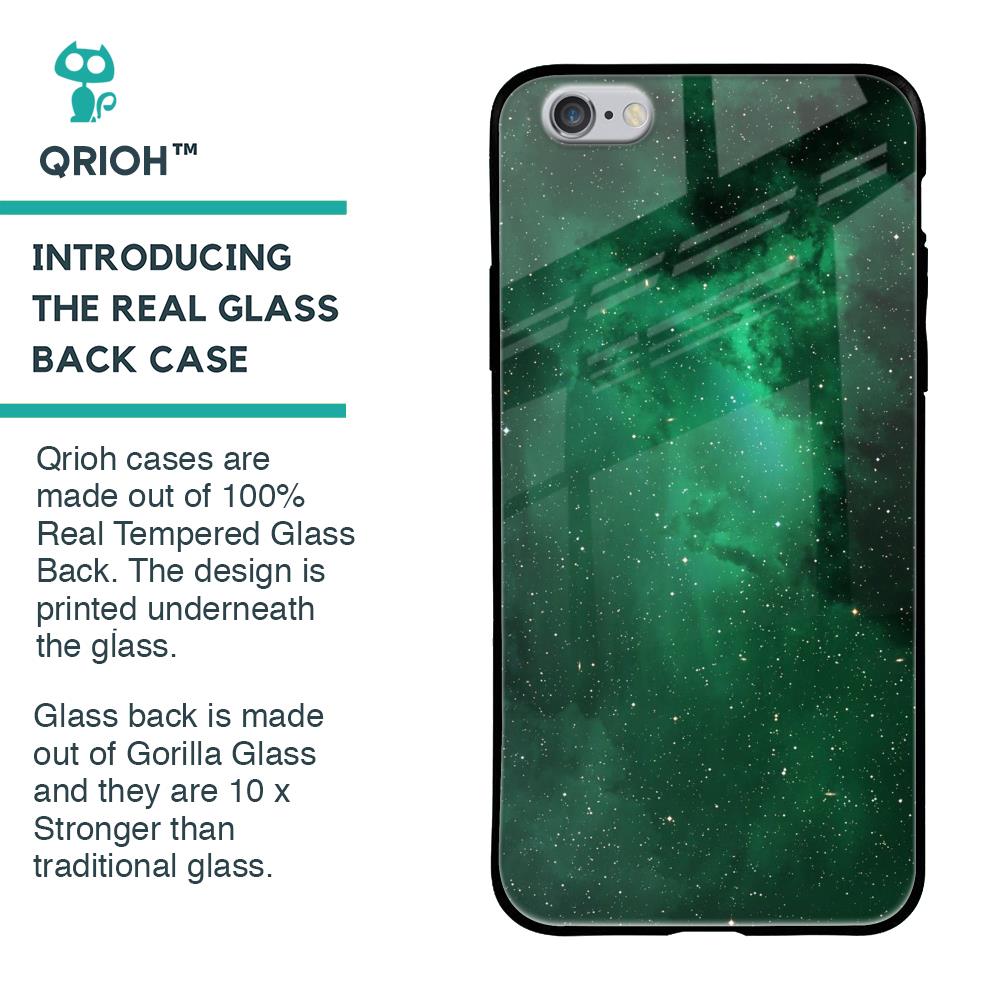 Emerald Firefly Glass Case For iPhone 6S