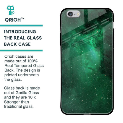 Emerald Firefly Glass Case For iPhone 6S