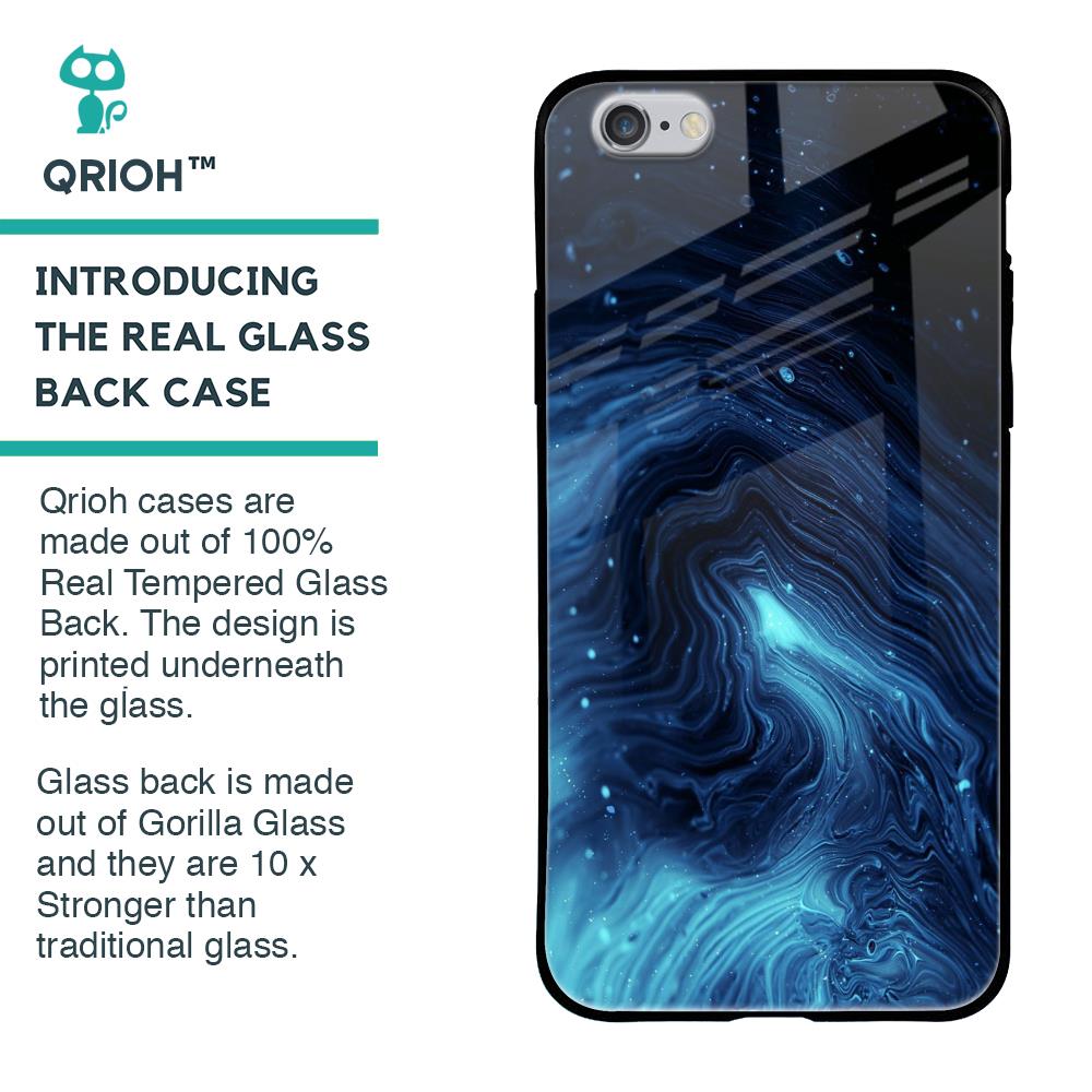 Dazzling Ocean Gradient Glass Case For iPhone 6S