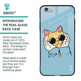 Adorable Cute Kitty Glass Case For iPhone 6S