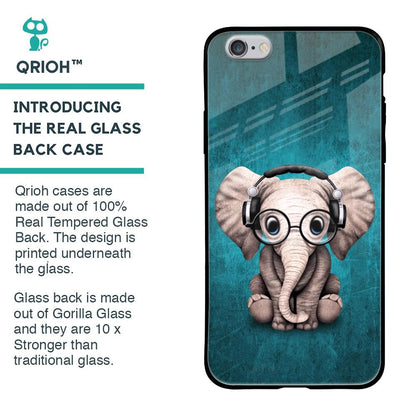 Adorable Baby Elephant Glass Case For iPhone 6S