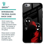 Shadow Character Glass Case for iPhone 6S