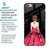Fashion Princess Glass Case for iPhone 6S
