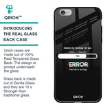 Error Glass Case for iPhone 6S