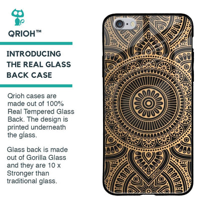 Luxury Mandala Glass Case for iPhone 6S