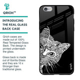 Kitten Mandala Glass Case for iPhone 6S