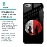 Anime Red Moon Glass Case for iPhone 6S