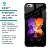 Minimalist Anime Glass Case for iPhone 6S
