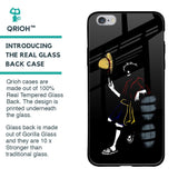 Luffy Line Art Glass Case for iPhone 6S