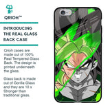 Anime Green Splash Glass Case for iPhone 6S